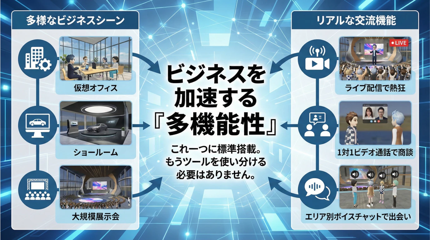 ビジネスを加速する「多機能性」